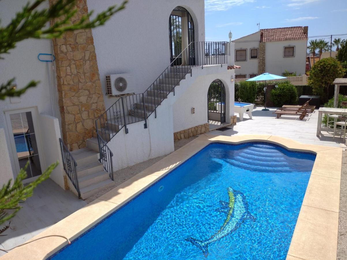 Villa Rod,8P,Airco,Pool Calpe Exteriör bild